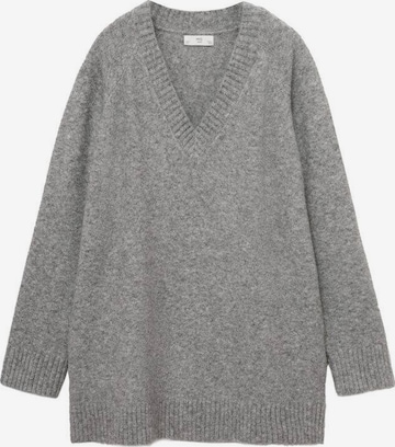 MANGO Pullover 'Camilav' in Grau: Vorderseite