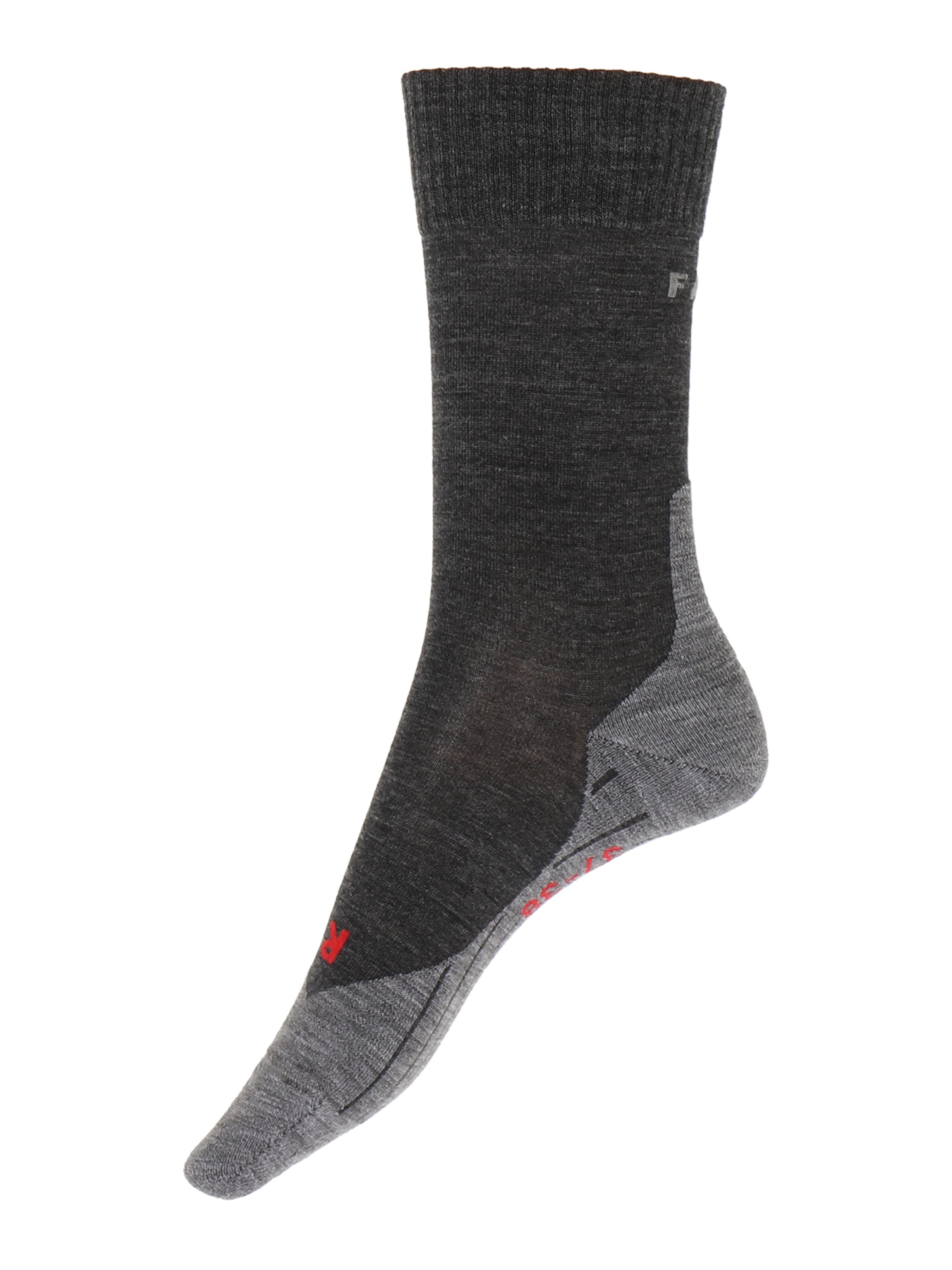 FALKE Športne nogavice | siva barva: sprednja stran