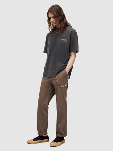 AllSaints Shirt 'Underground' in Grijs