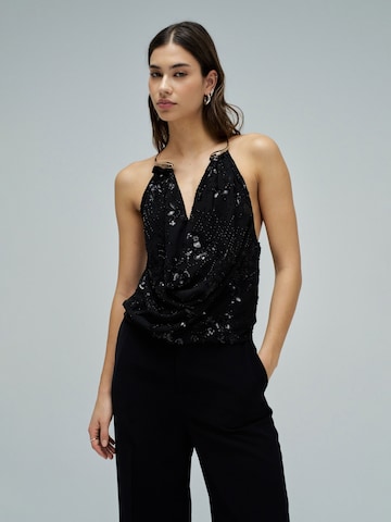 Salsa Jeans Top in Zwart: voorkant