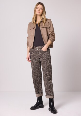 STREET ONE Regular Jeans 'Amalia' in Brown