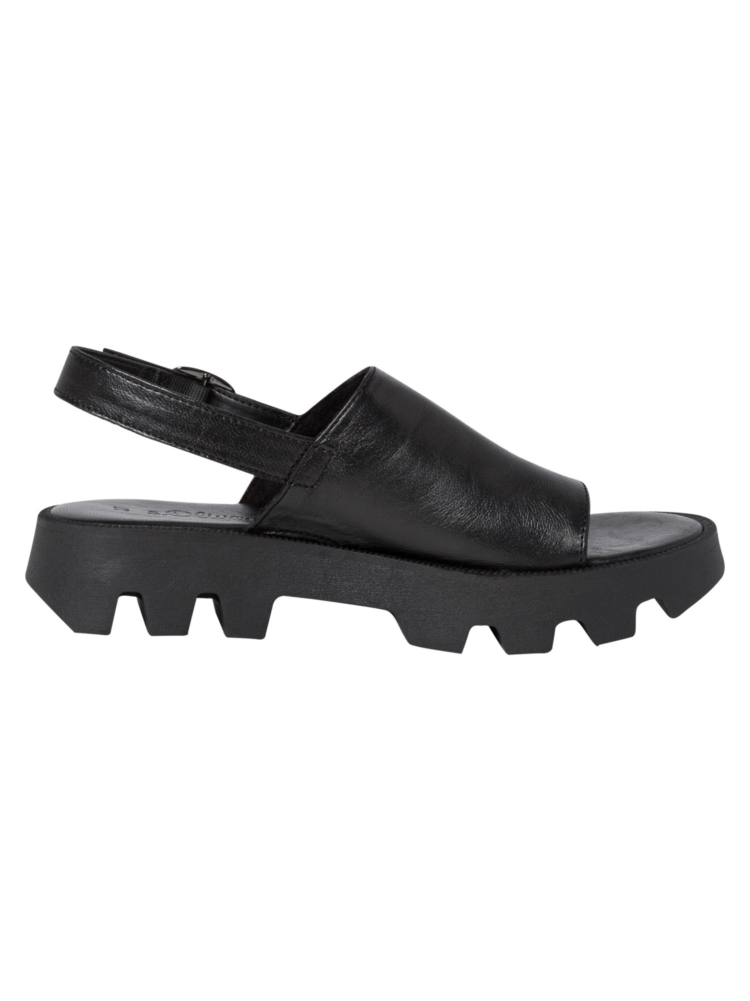 Frauen Sandalen s.Oliver Sandale in Schwarz - LQ44226 Frauen Sandalen s.Oliver Sandale in Schwarz - LQ44226