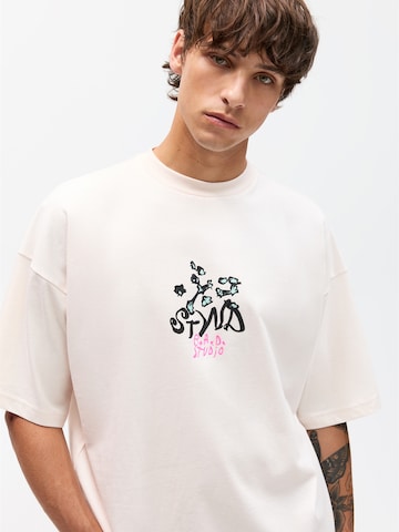 Pull&Bear Shirt 'BRAULIO AMADO' in Pink