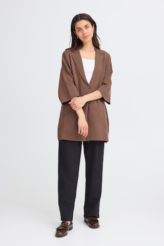 Veste mi-saison 'FRSALLY' Fransa en marron