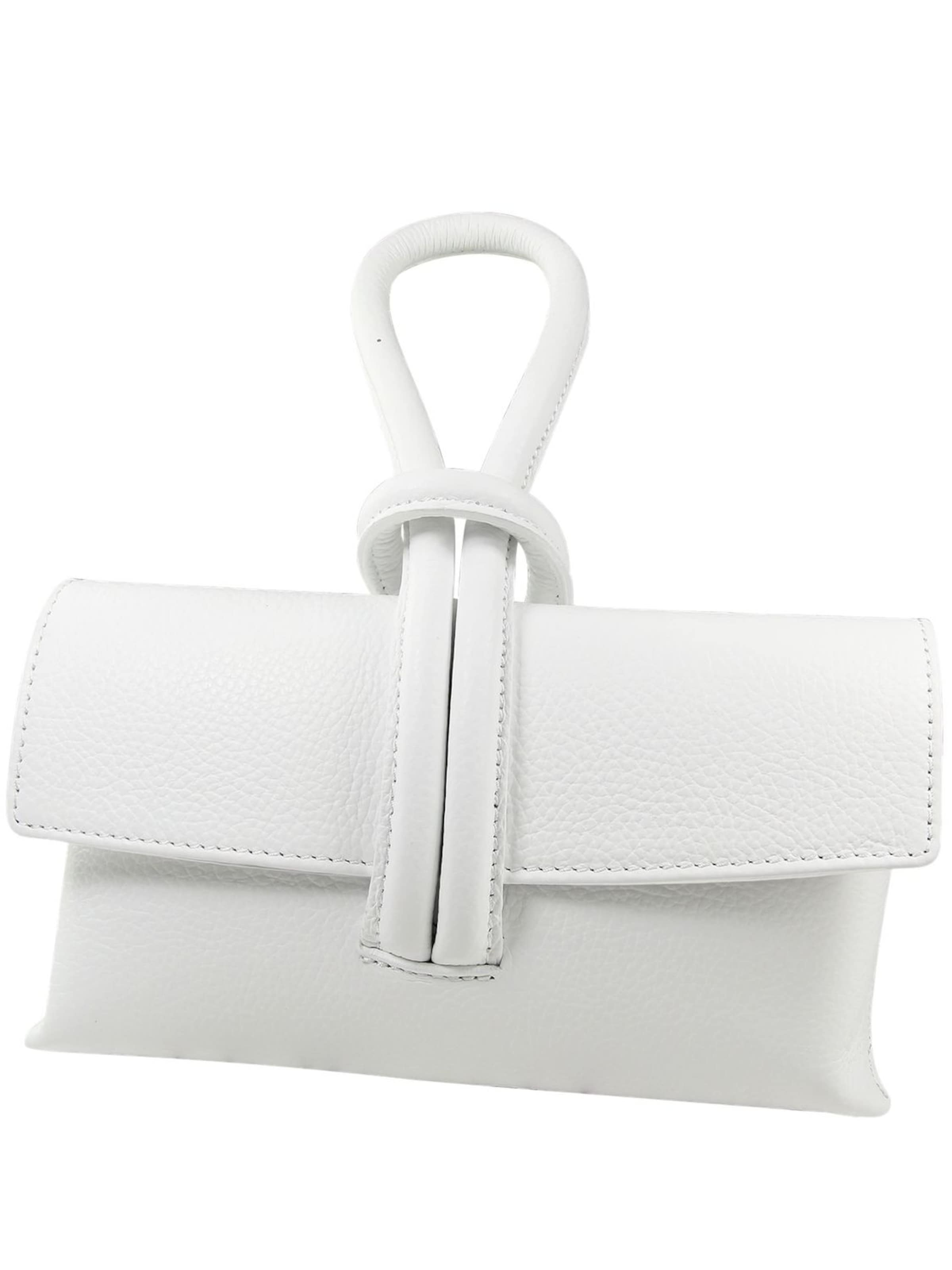 Borsa a tracolla di Toscanto in bianco