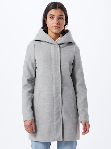 ONLY Between-Seasons Coat 'Newsedona' in Grey: front