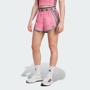 ADIDAS PERFORMANCE Regular Sportbroek 'Hyperglam' in Roze: voorkant