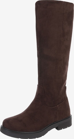 Ital-Design Boots in Braun: Vorderseite