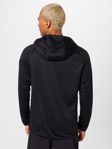 BIDI BADU Athletic Zip-Up Hoodie in Black