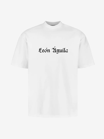 leon aguila Shirt 'Amsterdam' in White: front