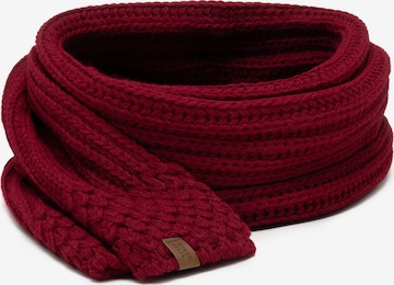 Écharpe '7016S' Vivisence en rouge : devant