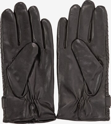 Karl Lagerfeld Full Finger Gloves in Black