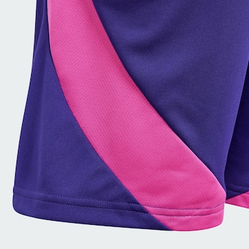 ADIDAS PERFORMANCE Regular Workout Pants 'Germany 24 Away' in Purple