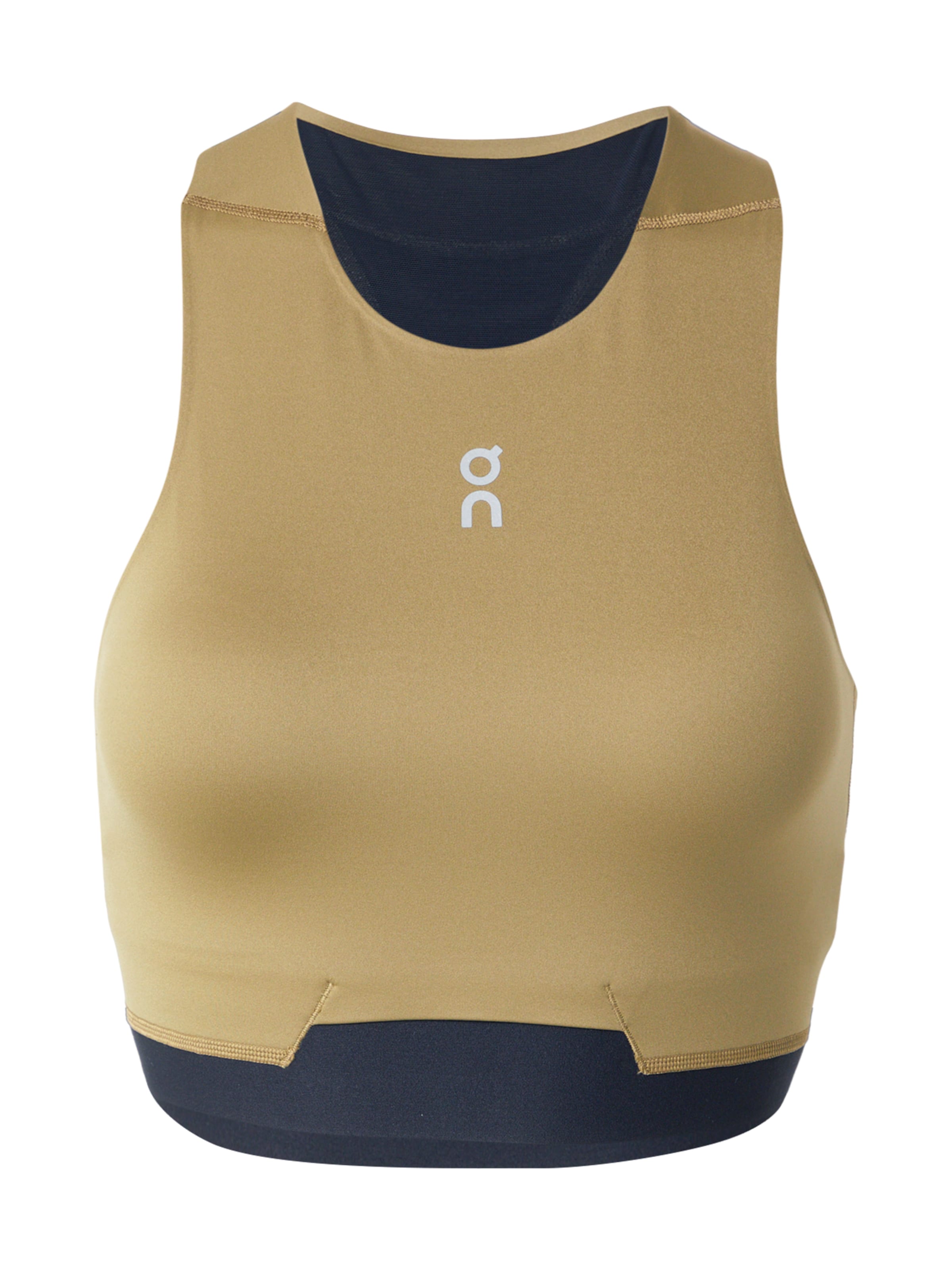 On Бюстие Спортен сутиен в зелено: отпред