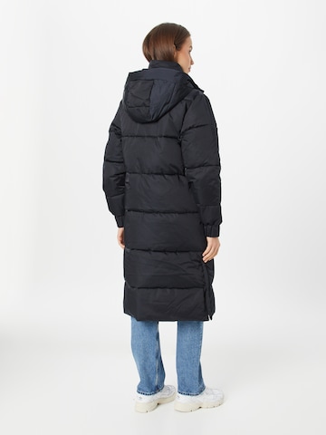 Abercrombie & Fitch Zimní kabát – modrá