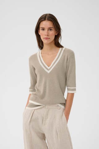 InWear Trui 'Leenah' in Beige: voorkant