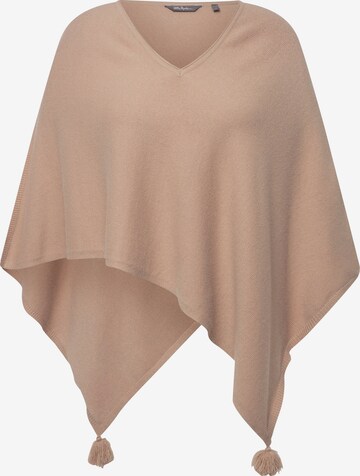 Ulla Popken Cape in Brown: front