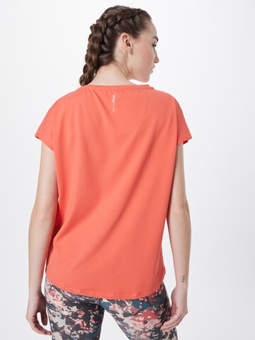 ONLY PLAY Functioneel shirt 'Aubree' in Oranje