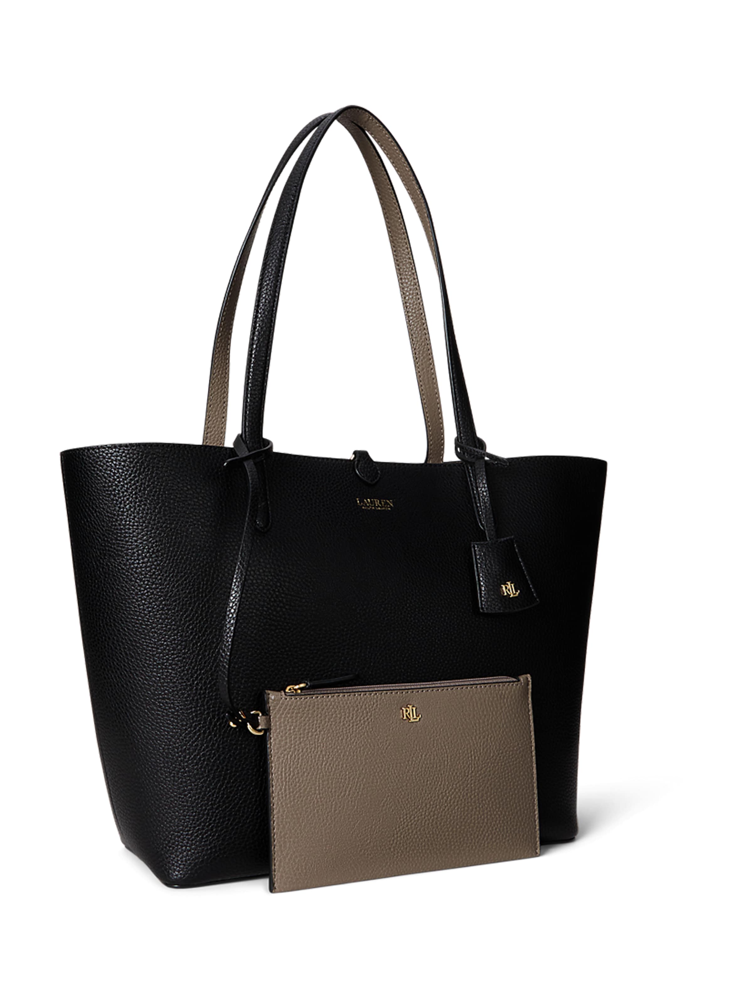 Lauren Ralph Lauren Shopper in Black: front