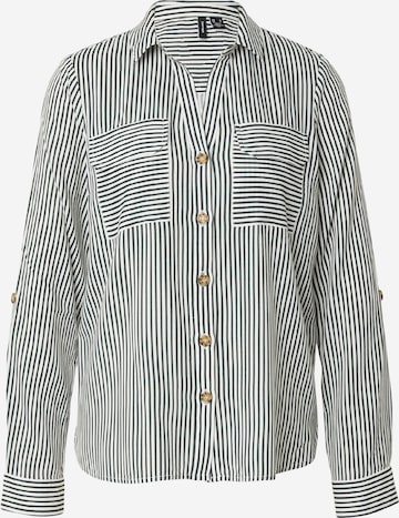 VERO MODABluza 'VMBUMPY' - zelena boja: prednji dio