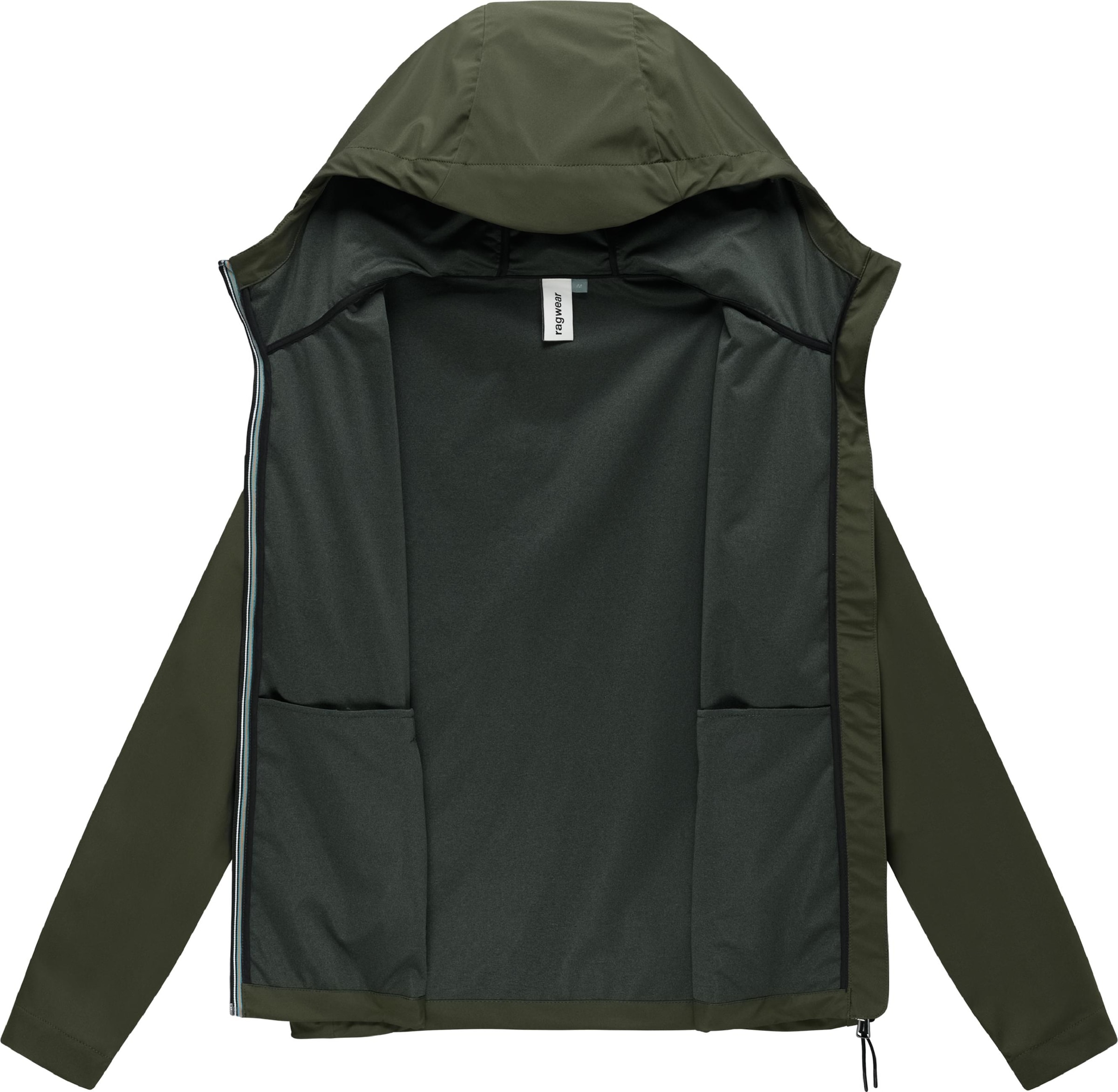 Veste outdoor 'Shellwie Bonded' Ragwear en vert