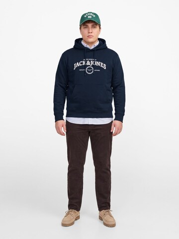 Jack & Jones Plus Sweatshirt 'JJJam' i blå