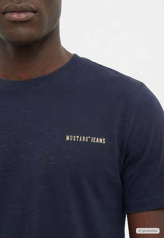 MUSTANG Shirt ' Austin ' in Blau