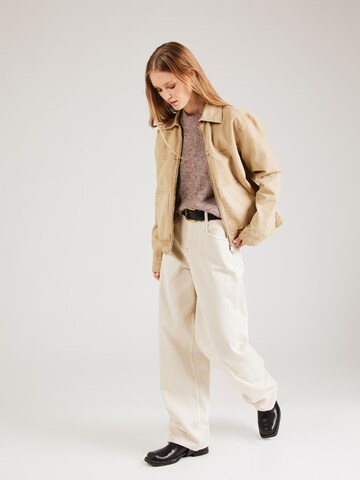 VERO MODA Sweater 'VMNovah' in Brown