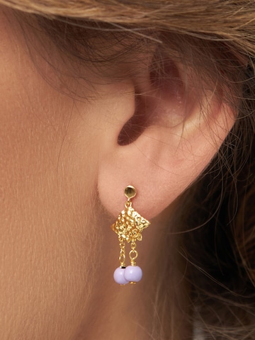 Boucles d'oreilles 'BOHEME' Lulu Copenhagen en violet