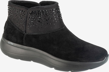 SKECHERS Sportschuh 'On-The-GO Encore - Winter Gleam' in Schwarz: Vorderseite