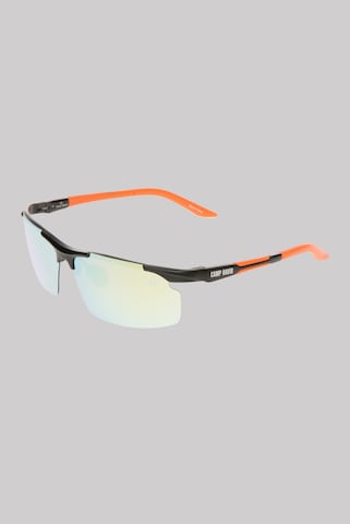 CAMP DAVID Sunglasses in Black: front