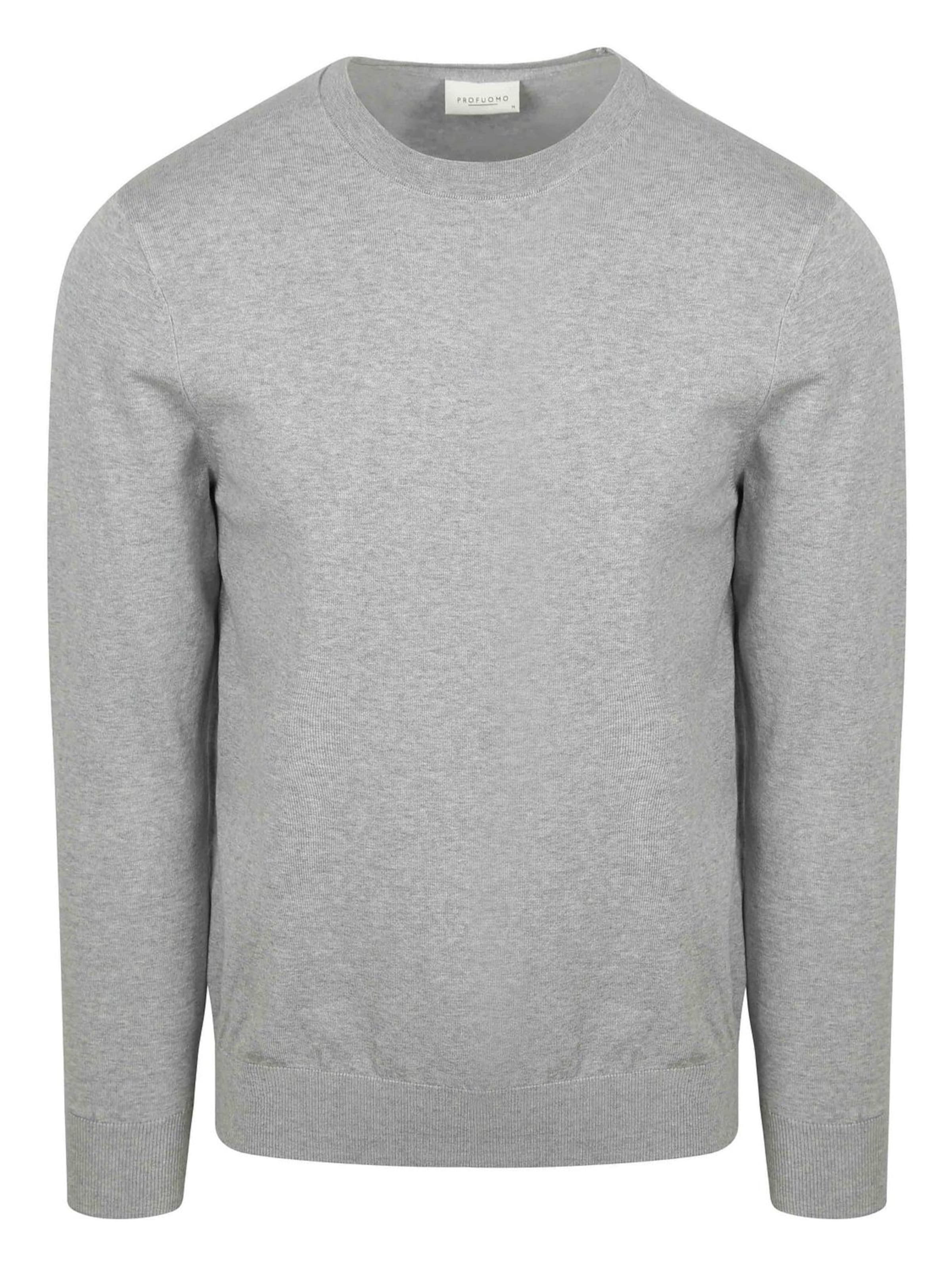 Profuomo Pullover‌‌‌ in Grau: Vorderseite