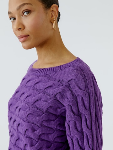 OUI Sweater 'Sirah' in Purple