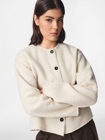 PIECES Between-season jacket 'PCOline' in Beige