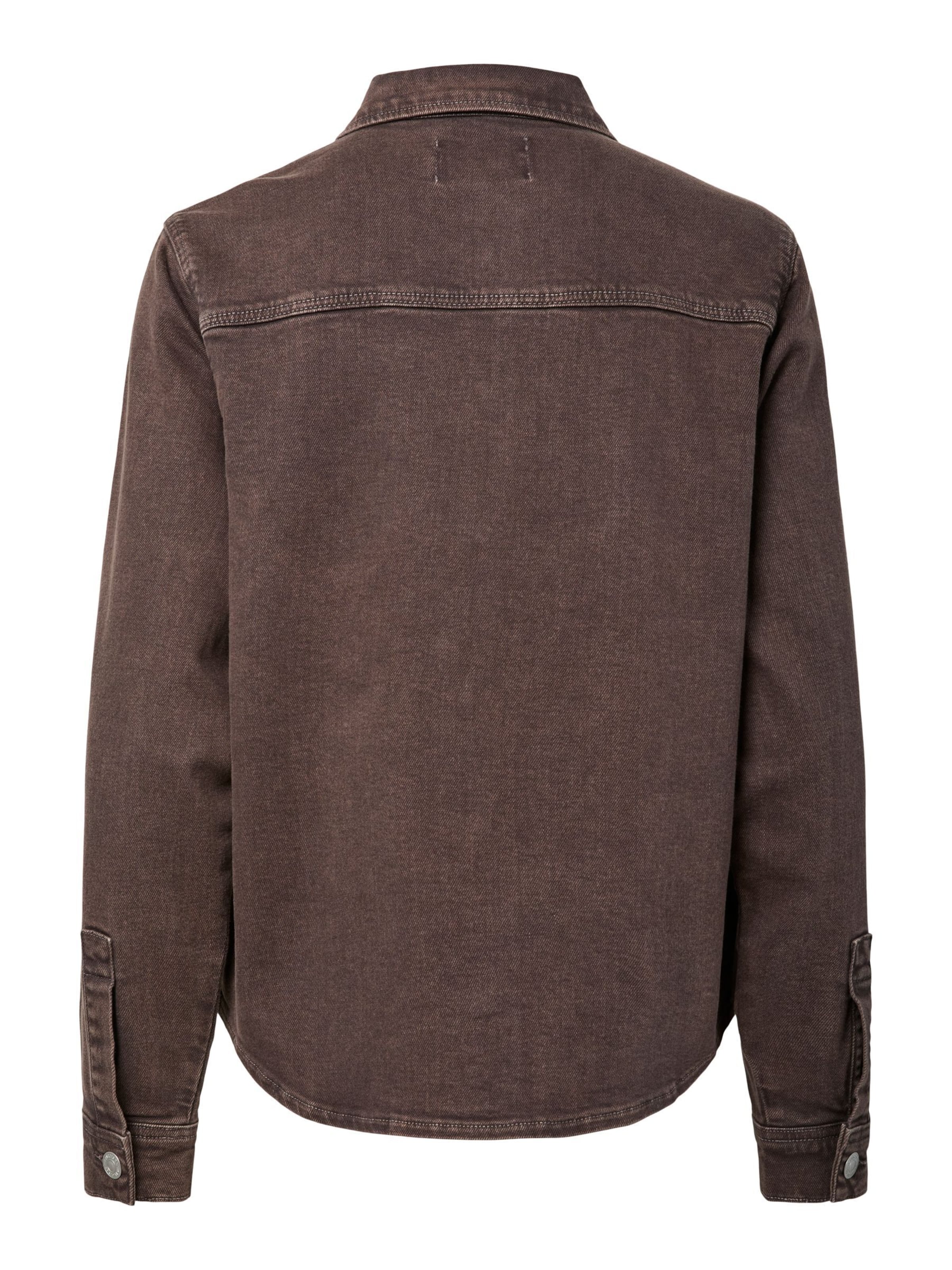 PIECES Bluse 'PCSilke' in Braun