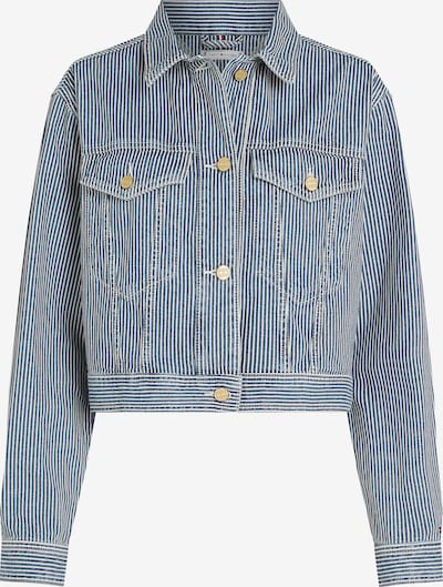 TOMMY HILFIGER Välikausitakki värissä sininen denim / valkoinen, Tuotenäkymä