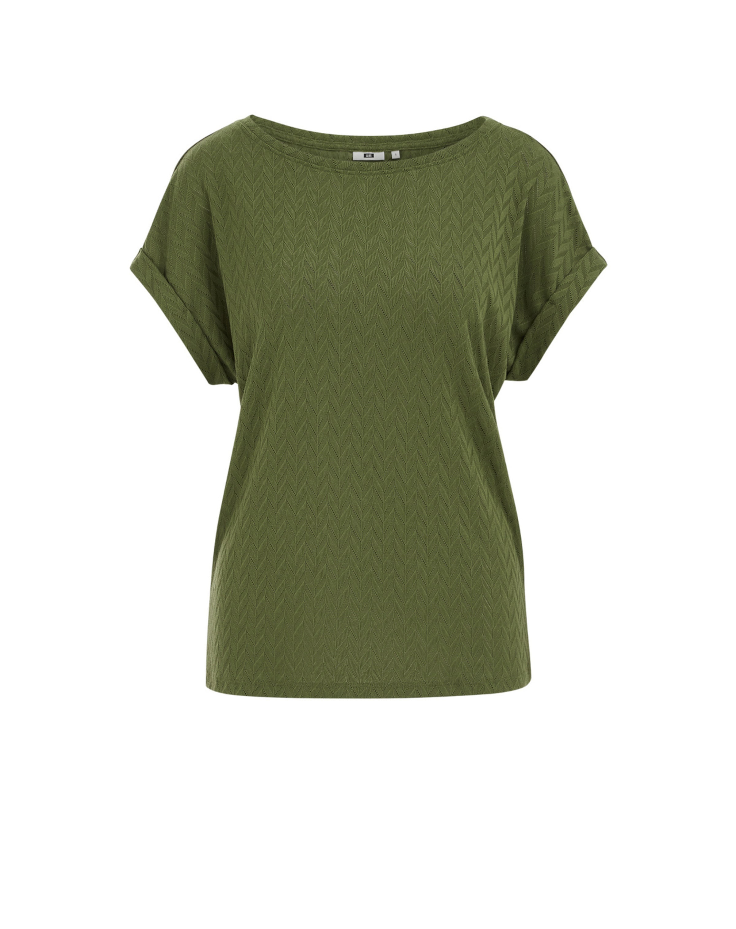 WE Fashion Póló - zöld: elől