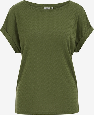 žalia WE Fashion Marškinėliai: priekis