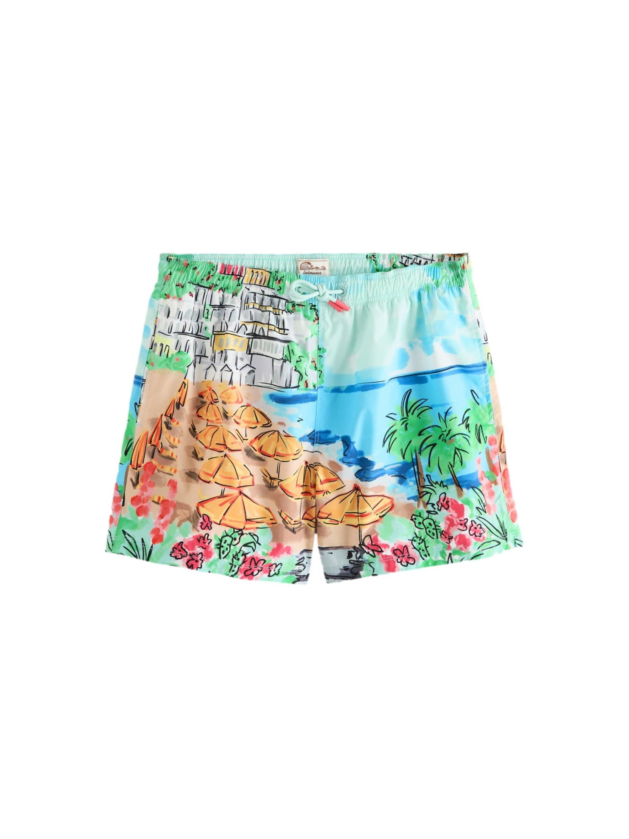 Next Badeshorts in Blau: Vorderseite
