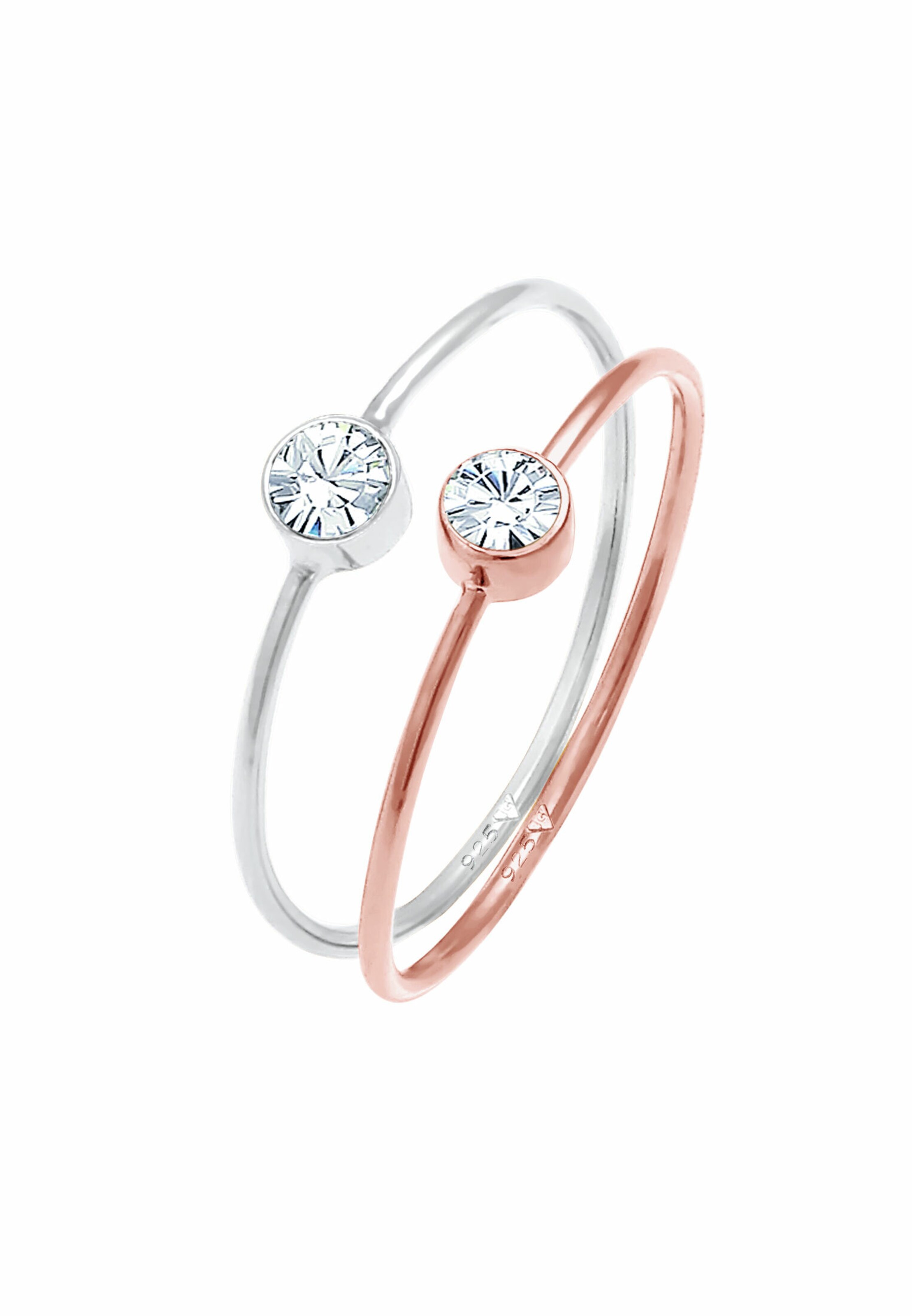 ELLI Ring in Gemengde kleuren: voorkant