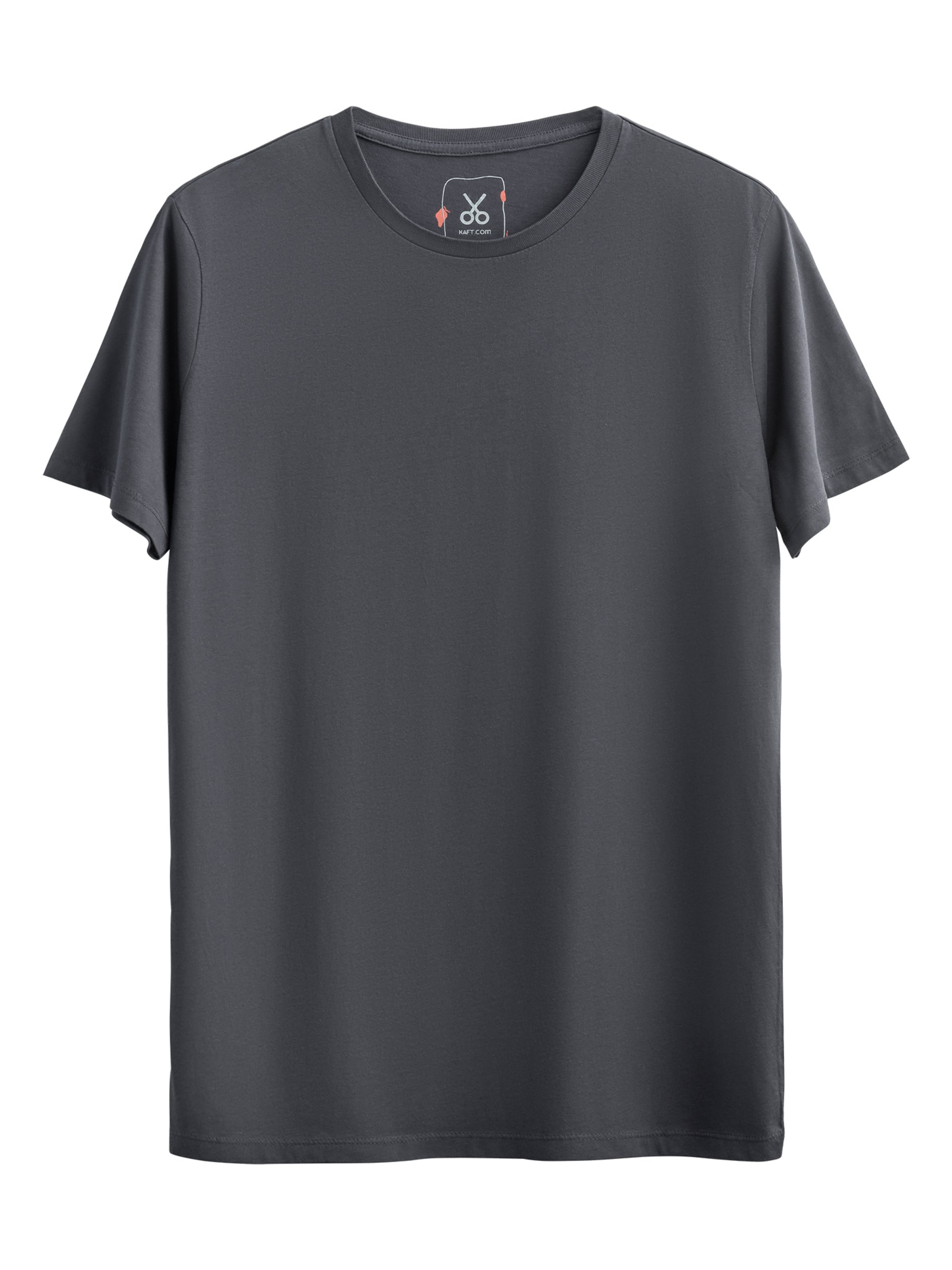 Kaft Shirt in Lila: voorkant