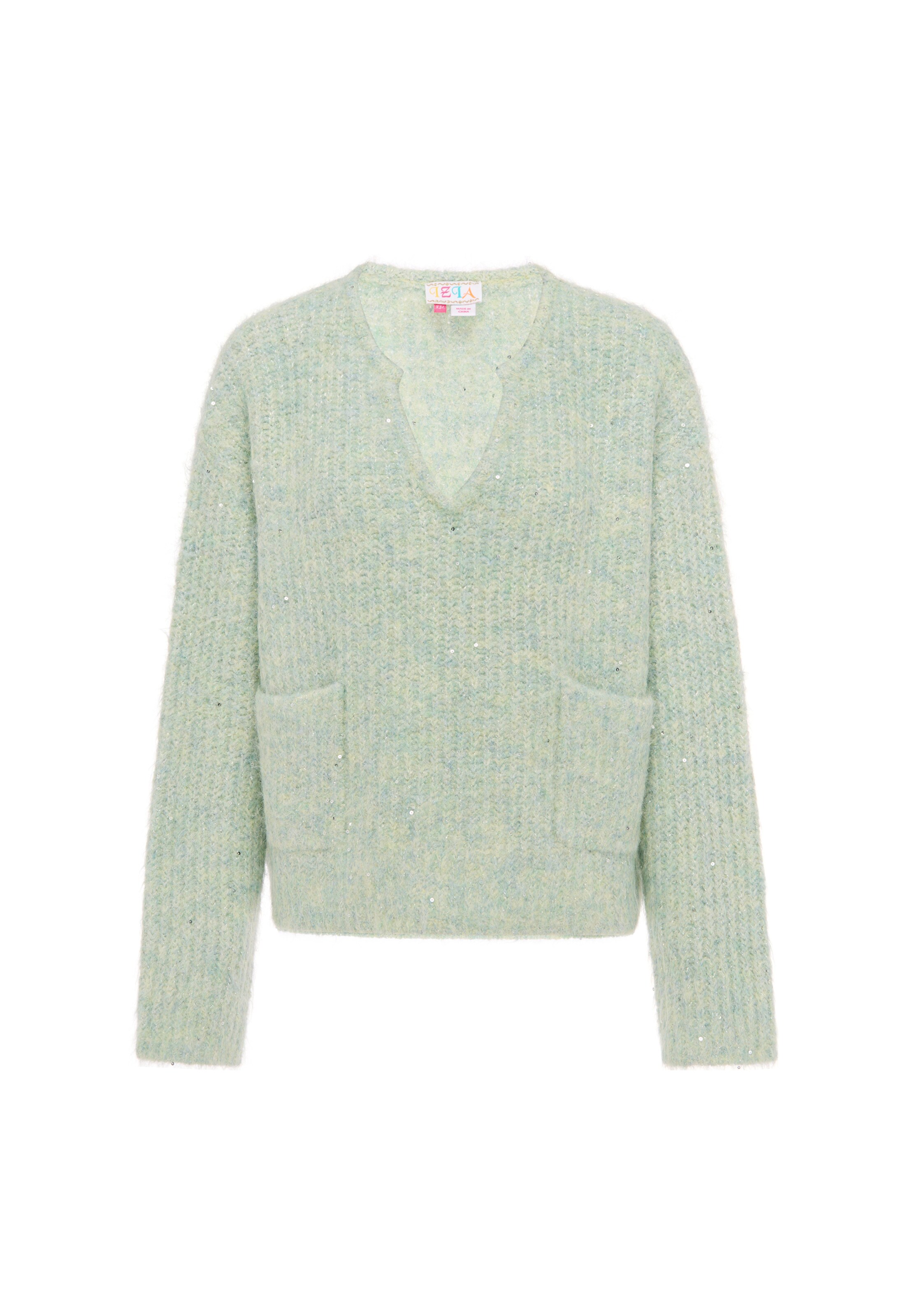 IZIA - Jersey en azul: frente