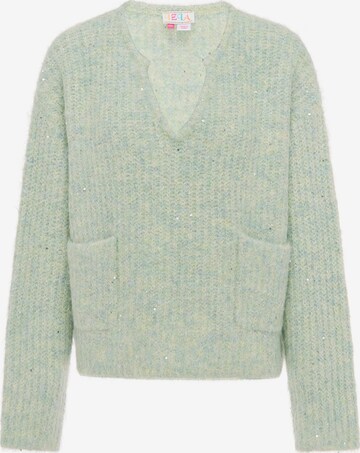 IZIA - Pullover em azul: frente