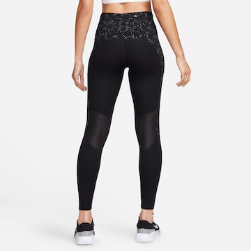 NIKE Skinny Sporthose 'Flash' in Schwarz