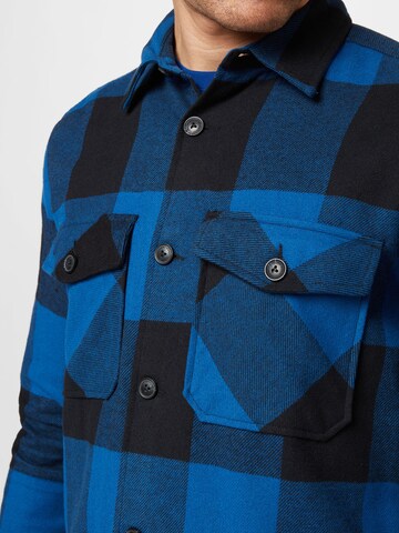 Only & Sons Regular fit Button Up Shirt 'Milo' in Blue