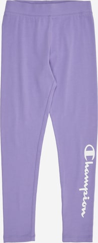 Champion Authentic Athletic Apparel Skinny Leggings - lila: elől