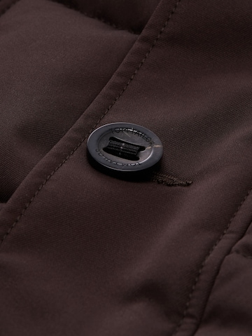 TOM TAILOR Winterjas in Bruin