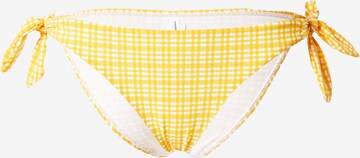 Pantaloncini per bikini di PASSIONATA in giallo: frontale