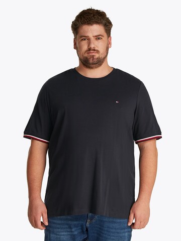 Tommy Hilfiger Big & Tall Μπλουζάκι σε μπλε: μπροστά