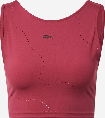 Reebok Sporttop in Roze: voorkant